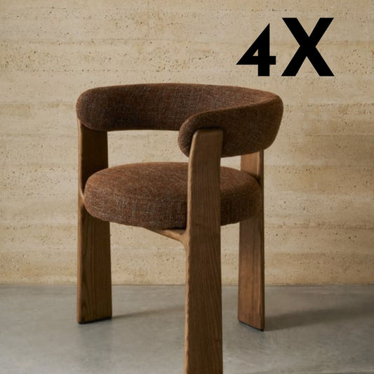 “Granite” – Chaise de salle à manger avec style et conscience - 4 chaises pour seulement €33.99 – offre limitée!