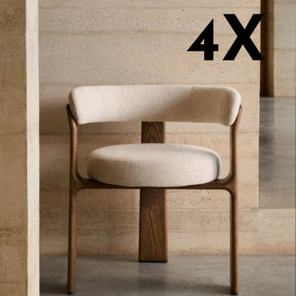 “Granite” – Chaise de salle à manger avec style et conscience - 4 chaises pour seulement €33.99 – offre limitée!