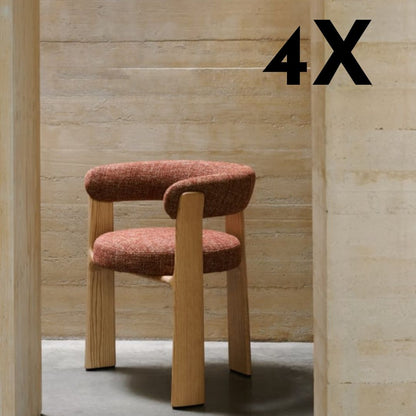 “Granite” – Chaise de salle à manger avec style et conscience - 4 chaises pour seulement €33.99 – offre limitée!