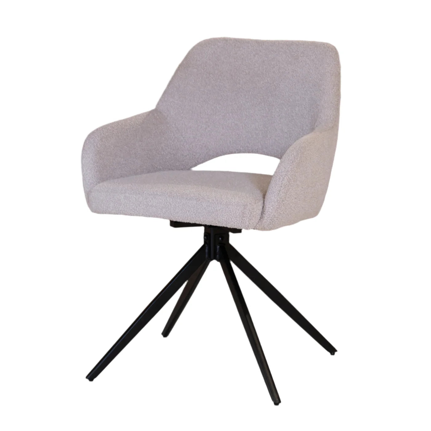 Chaise de salle à manger Evi | Tissu naturel 4 chaises pour seulement €33.99 – offre limitée!