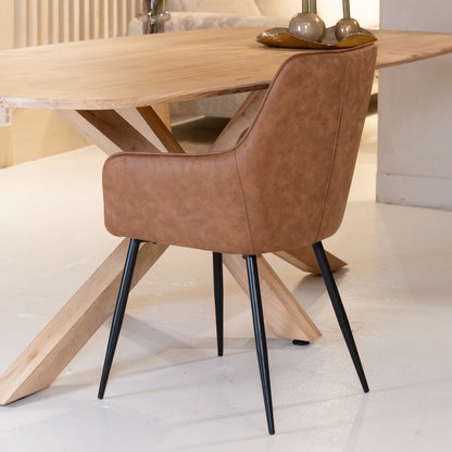 Chaise de salle à manger Lynn | Micro Suéde 4 chaises pour seulement €33.99 – offre limitée!