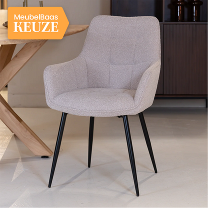 Chaise de salle à manger Lynn | Micro Suéde 4 chaises pour seulement €33.99 – offre limitée!