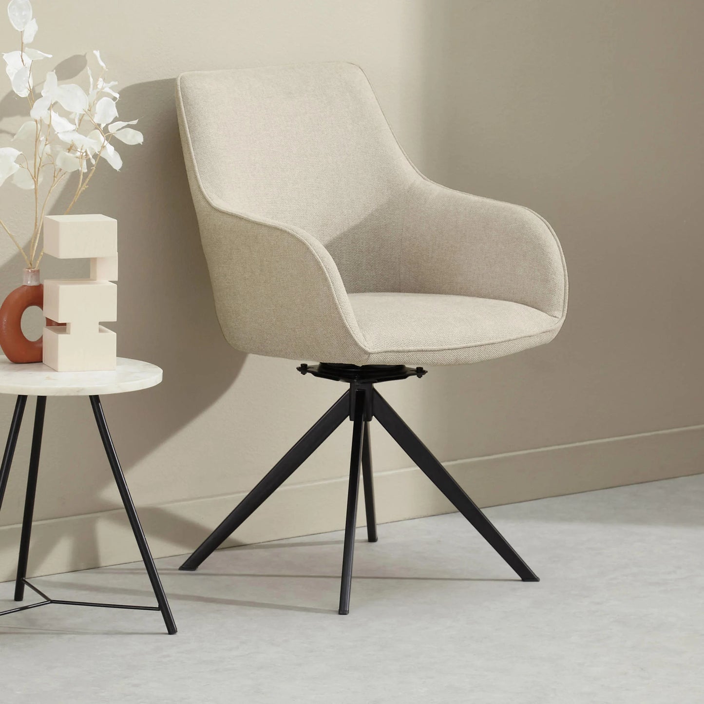 “Loren” – Chaise de salle à manger - 4 chaises pour seulement €33.99 – offre limitée! 